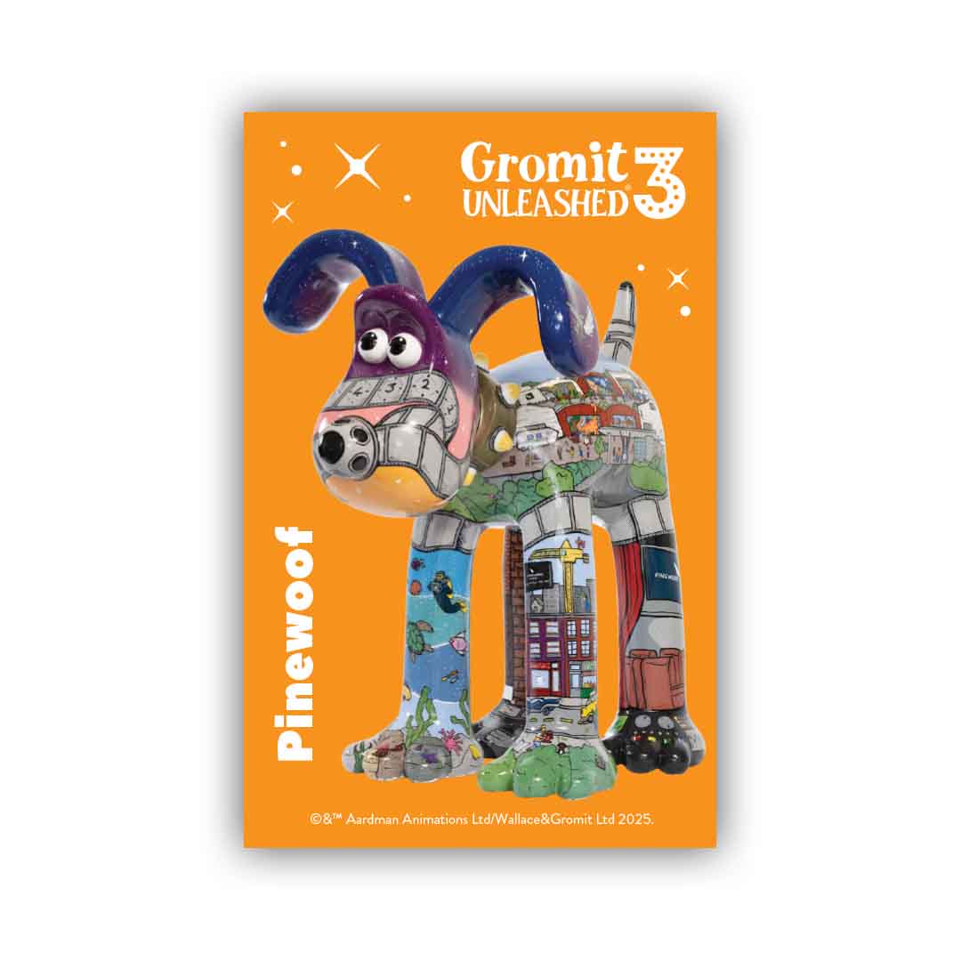 Gromit Unleashed 3 Keyrings – Gromit Unleashed Shop