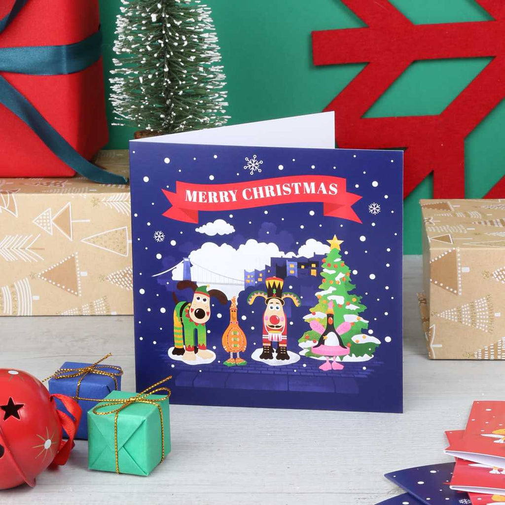 Gromit Unleashed Pack of 8 Christmas Cards 2024