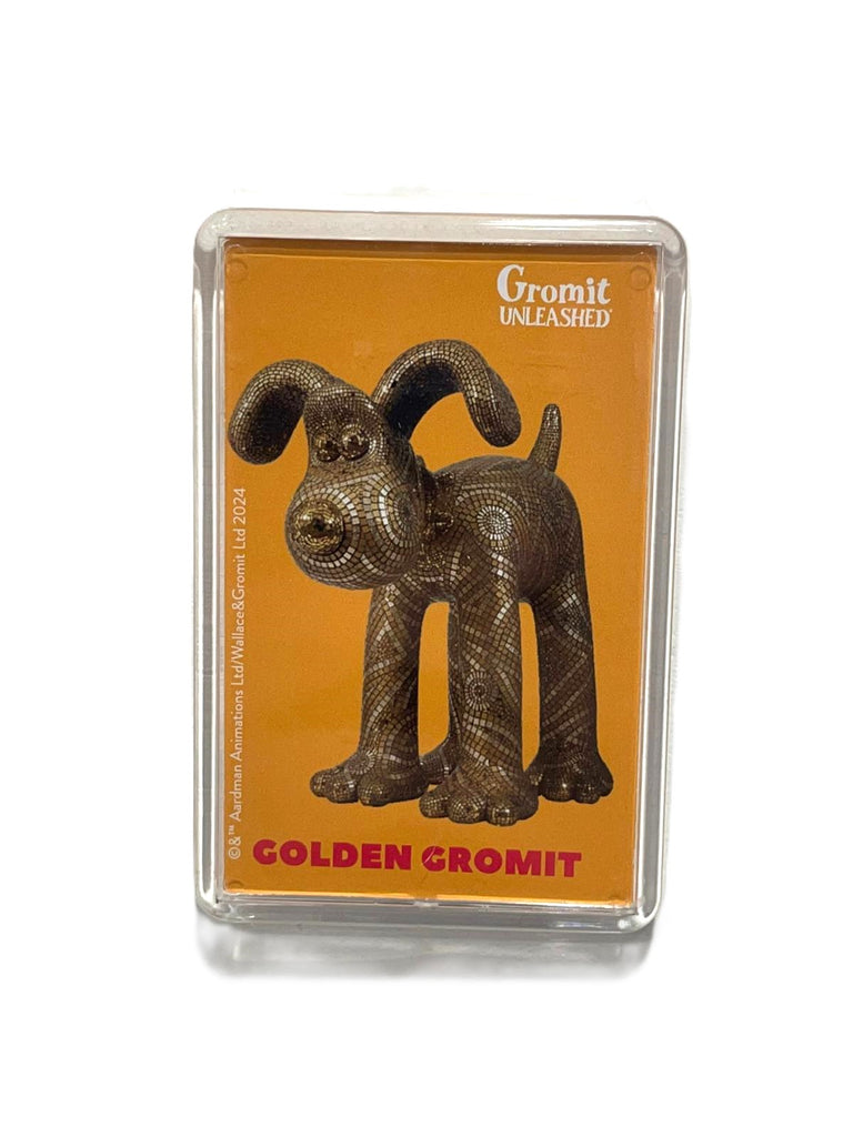 Gromit Unleashed Sculpture Photo Keyring