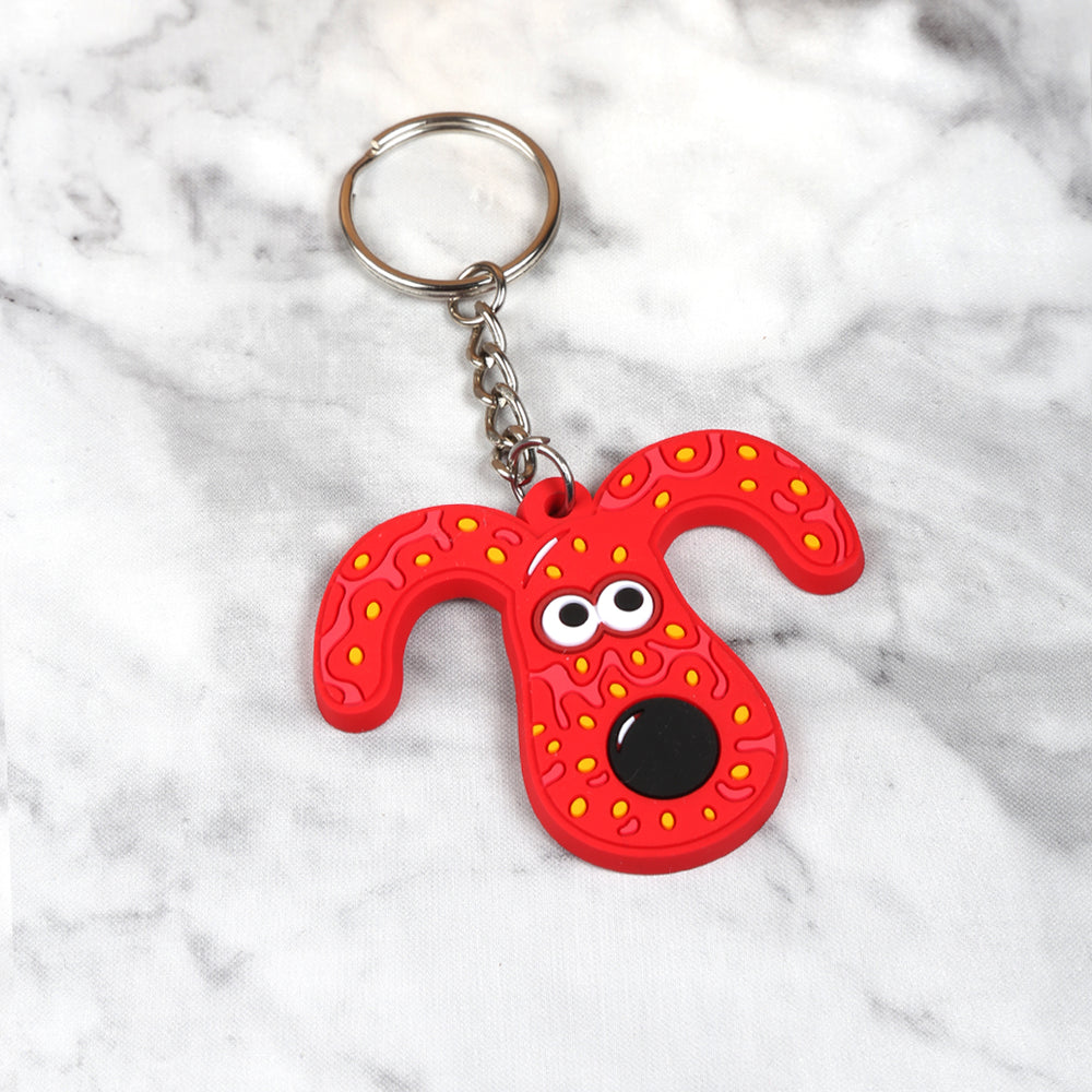 Gromit Unleashed Rubber Keyrings