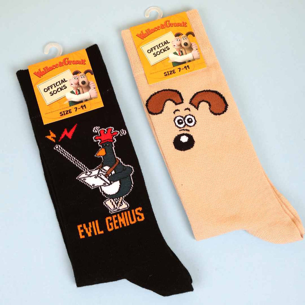 Gromit Face Socks Adults 7-11