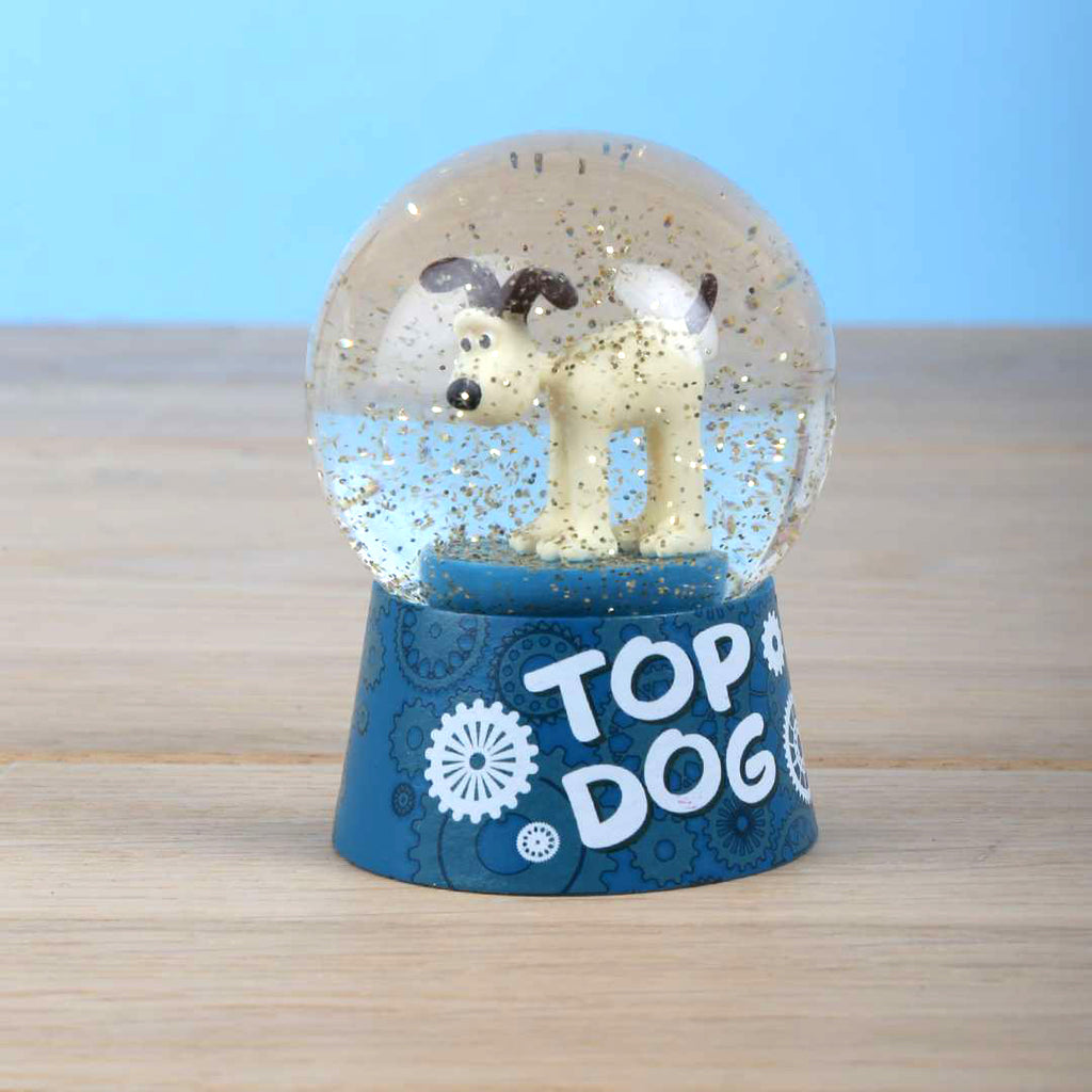 Wallace & Gromit 'Top Dog' Glitter Snow Globe