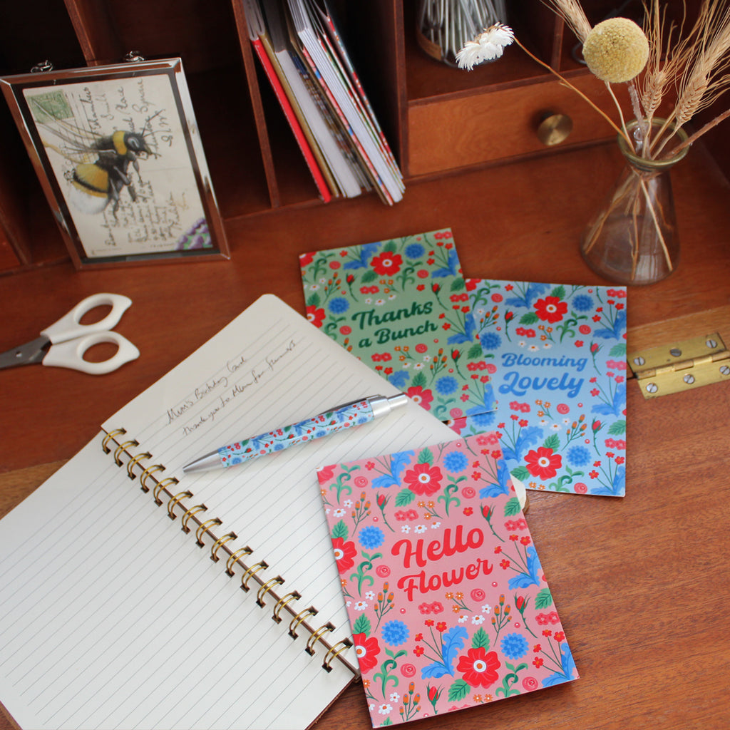 Inspired by Florals A6 Note Cards