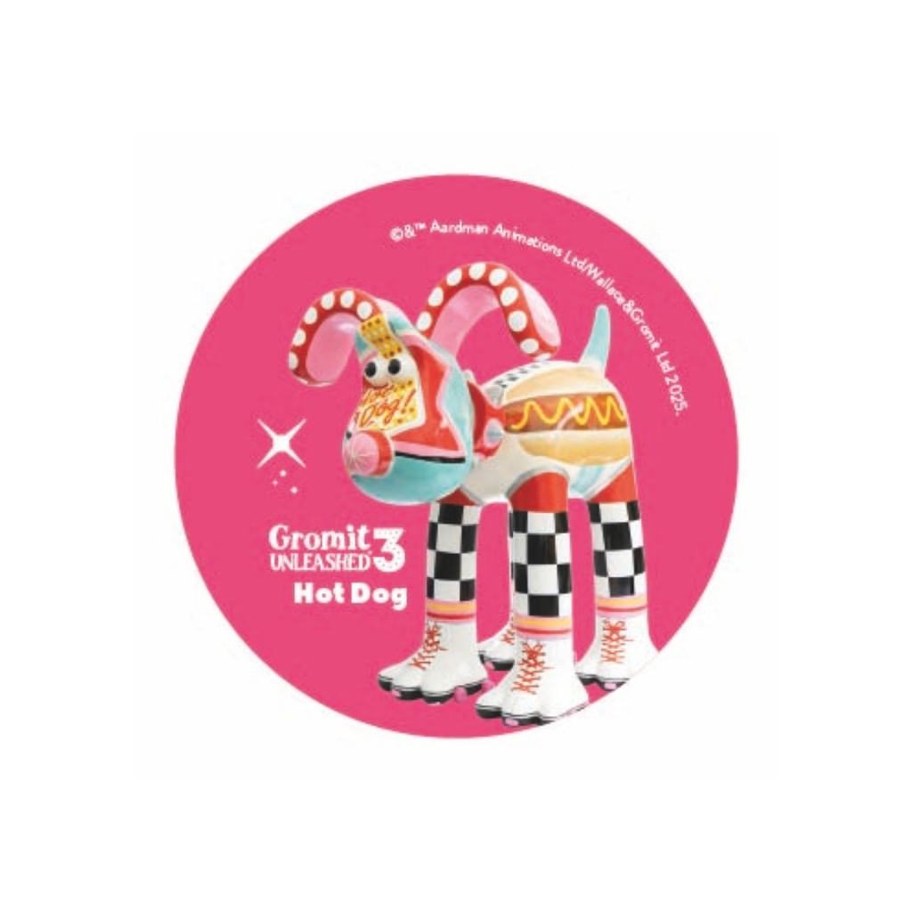 Gromit Unleashed 3 Button Badges