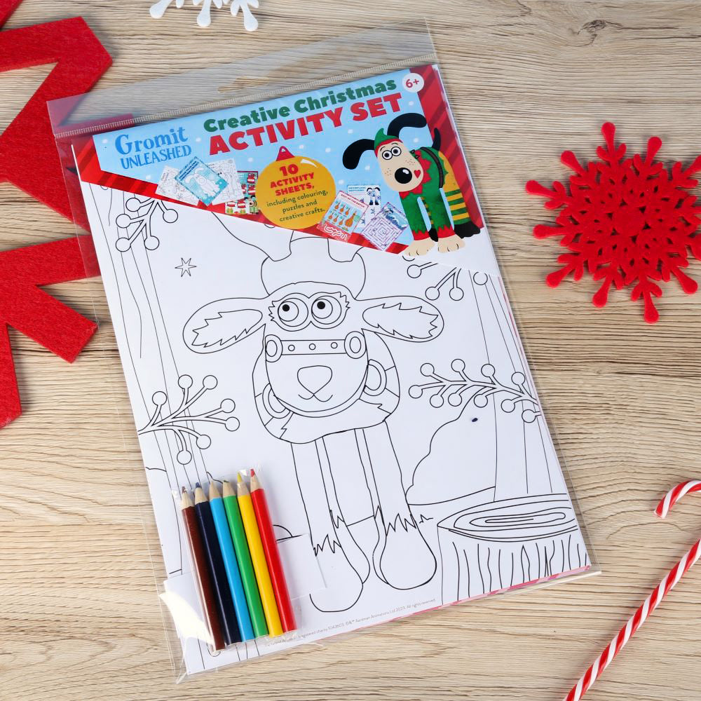 Gromit Unleashed Creative Christmas Activity Set