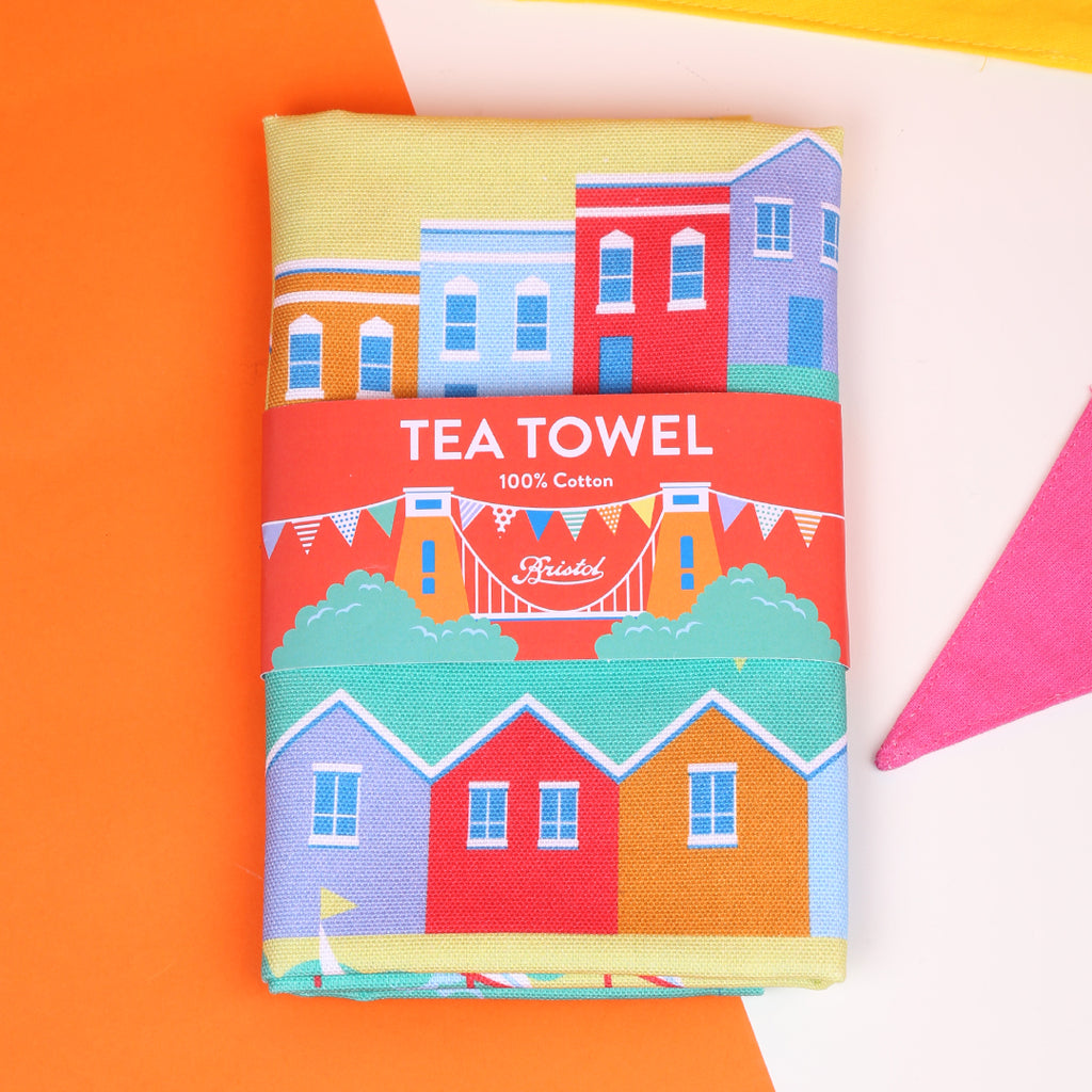 Inspired by Bunty, Bristol Tea Towel