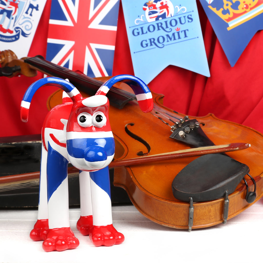 'Jack' figurine our patriotic pup in full GB British flag
