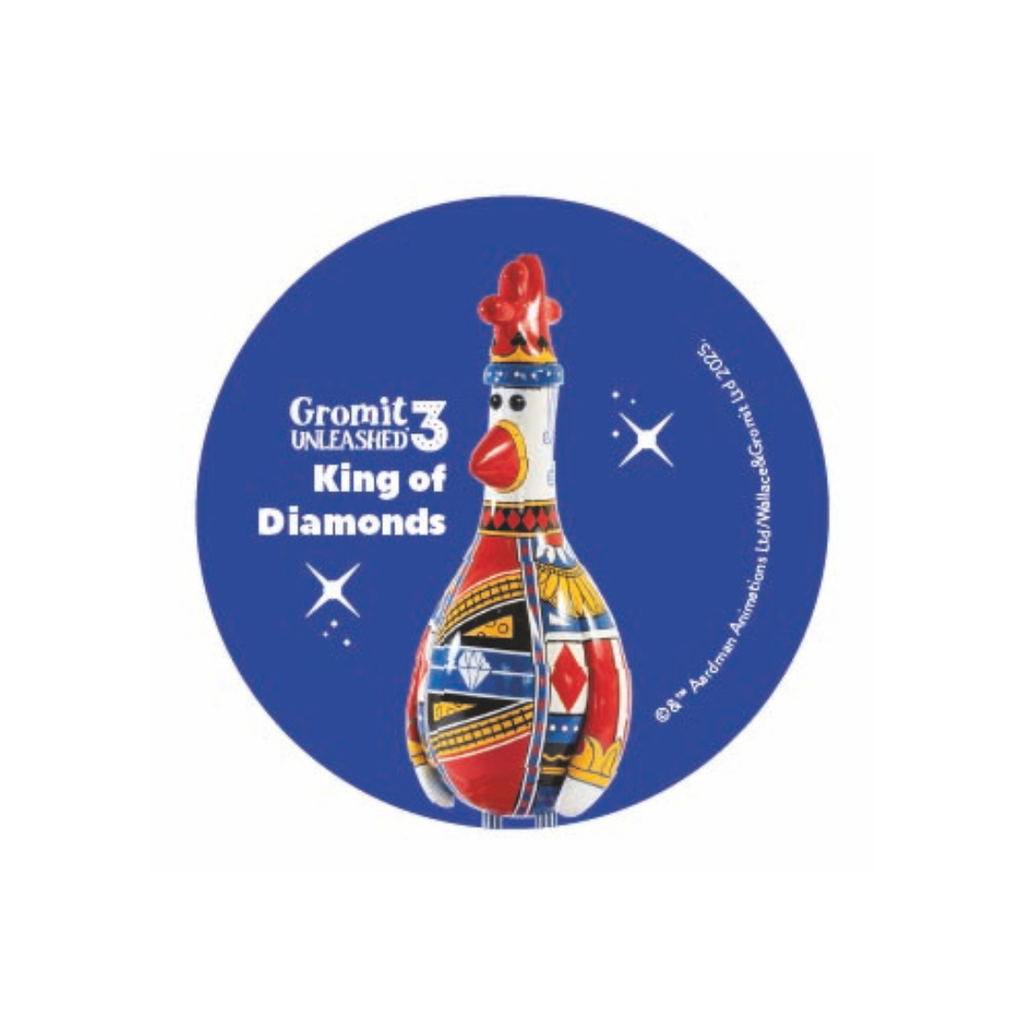 Gromit Unleashed 3 Button Badges