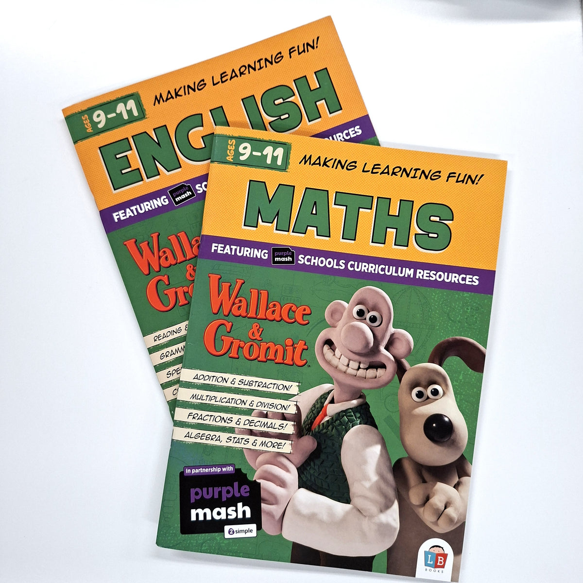 Making Learning Fun: Wallace &amp; Gromit Maths 9-11 Activity Book – Gromit ...