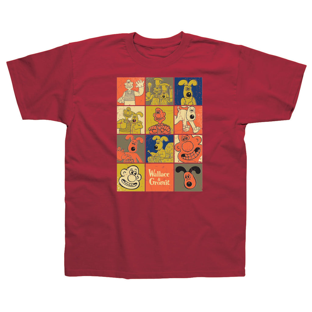 Wallace & Gromit Character Medley T-shirt