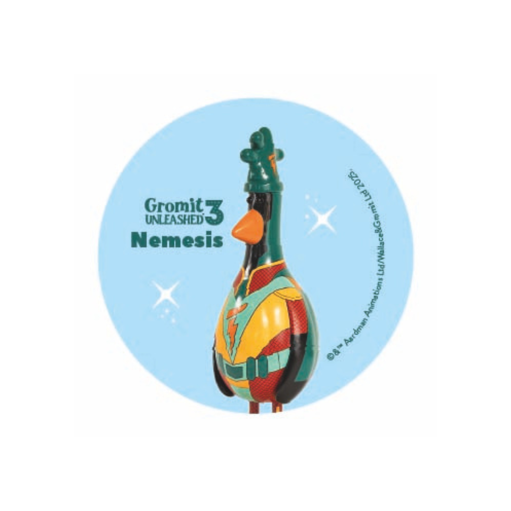 Gromit Unleashed 3 Button Badges
