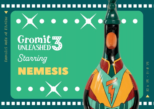 Gromit Unleashed 3 Postcards