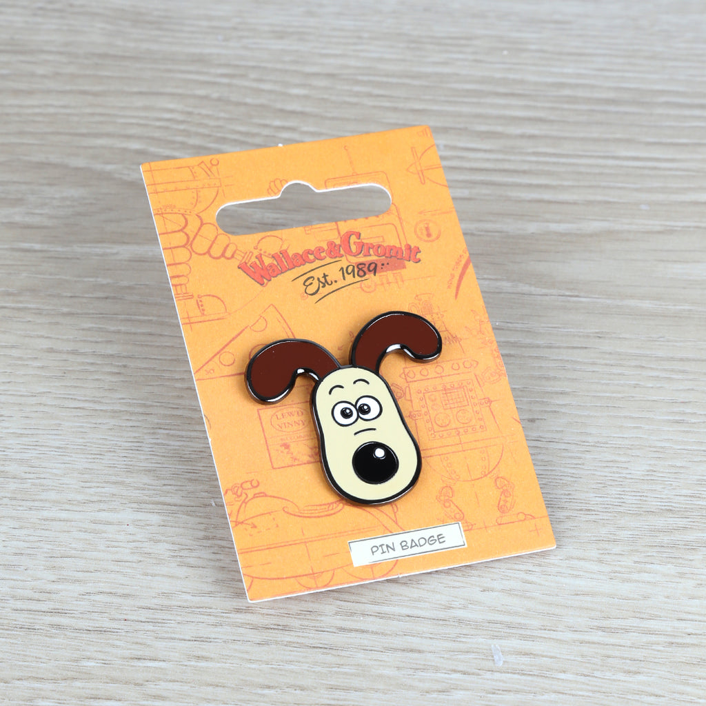 Aardman Character Enamel Wallace & Gromit, Morph and Shaun the Sheep Pin Badges