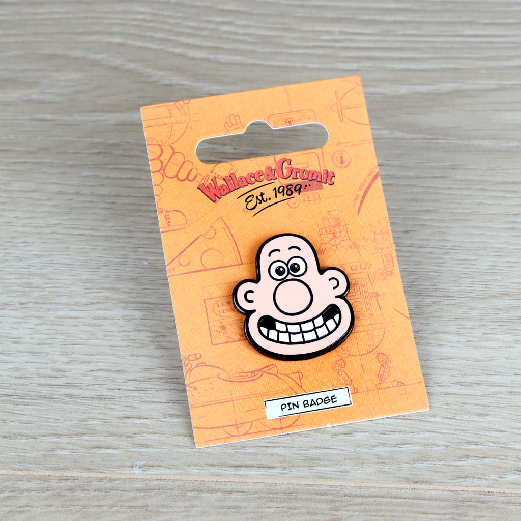 Aardman Character Enamel Wallace & Gromit, Morph and Shaun the Sheep Pin Badges