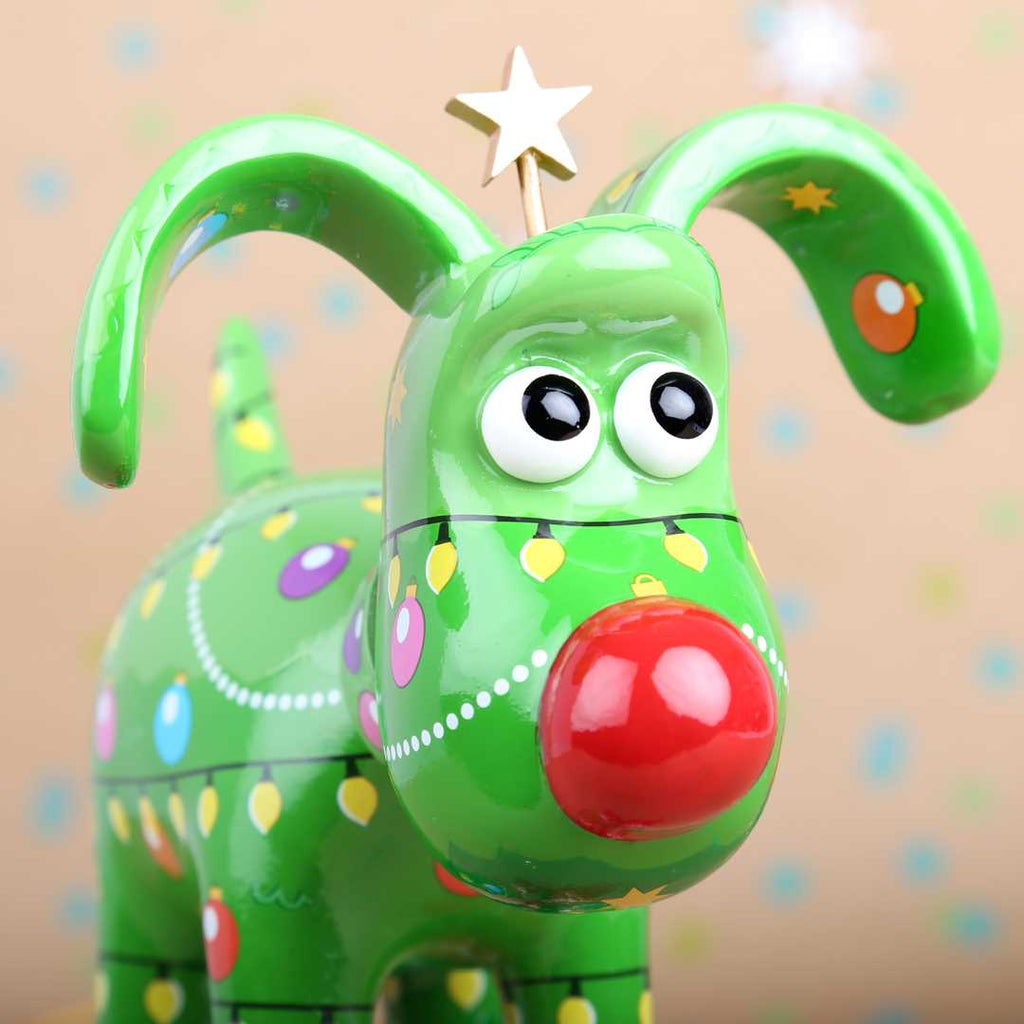 Noël Gromit Figurine