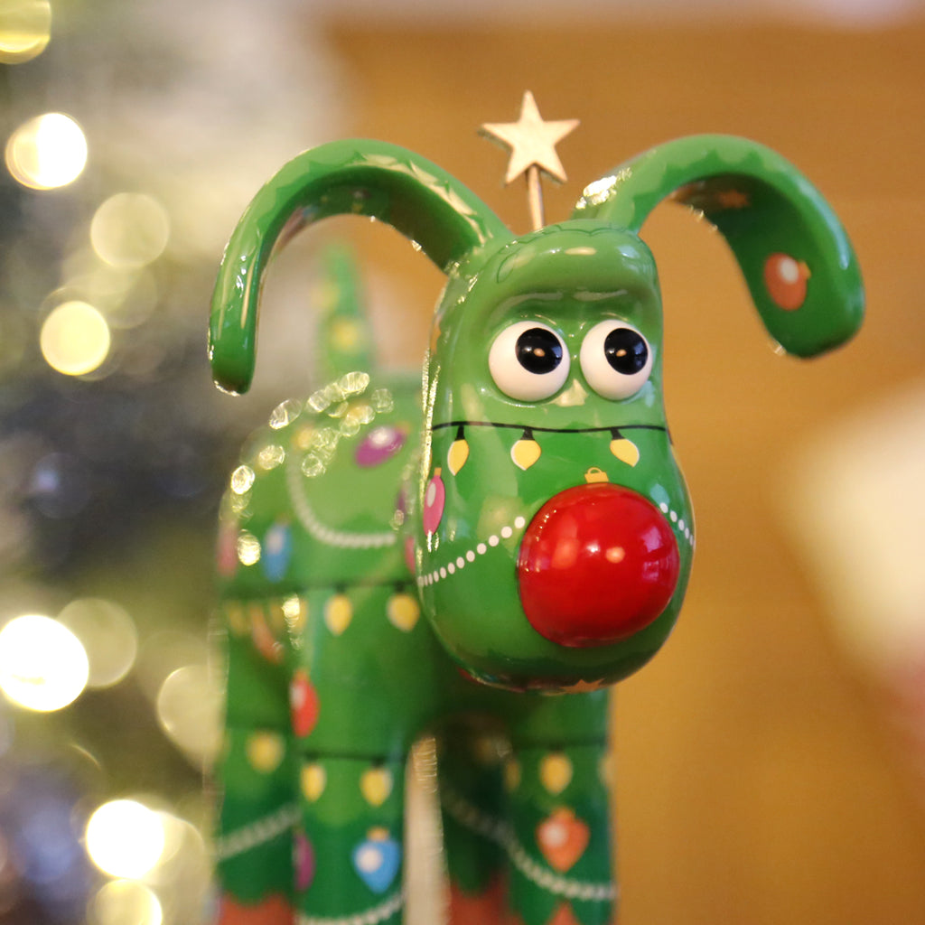 Noël Gromit Figurine