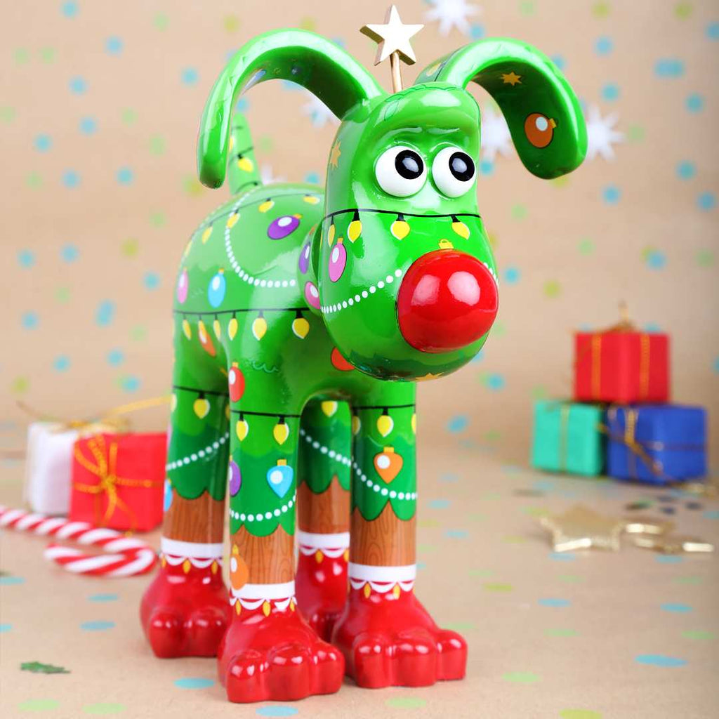 Noël Gromit Figurine