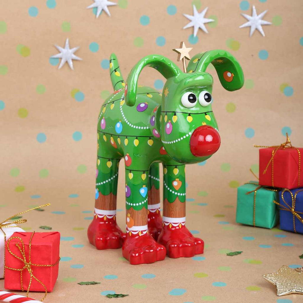 Noël Gromit Figurine