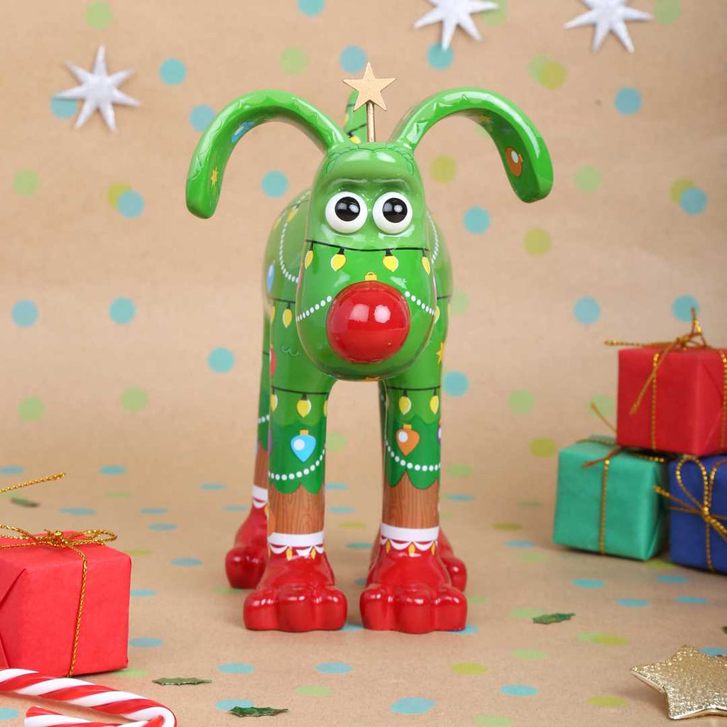 Noël Gromit Figurine