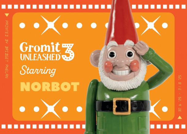 Gromit Unleashed 3 Postcards