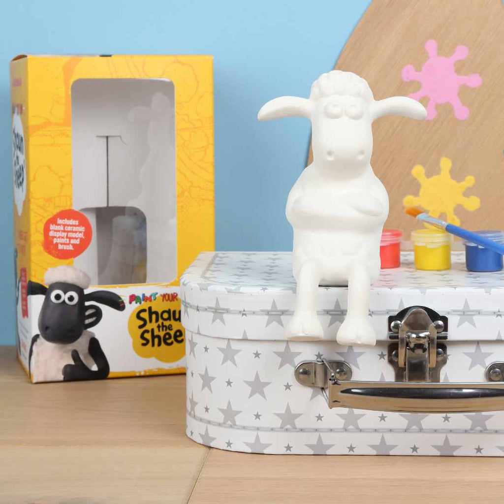 Paint Your Own Shaun Figurine