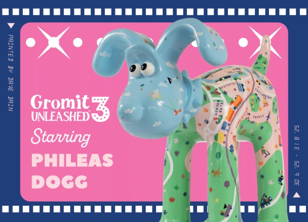 Gromit Unleashed 3 Postcards