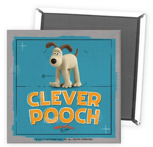 Clever Pooch Gromit Magnet