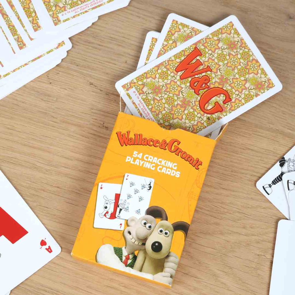 Wallace and Gromit Cracking Playing Cards