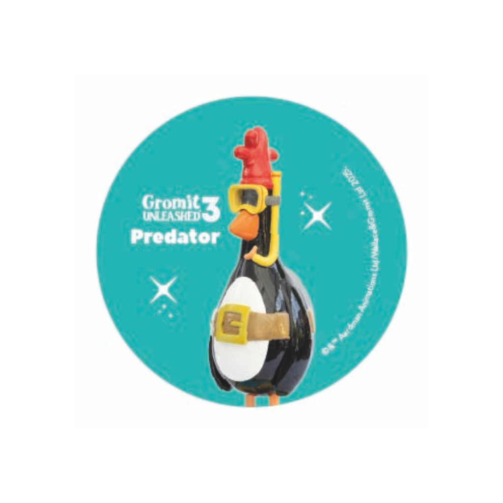 Gromit Unleashed 3 Button Badges