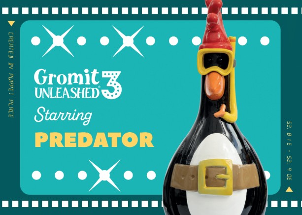 Gromit Unleashed 3 Postcards