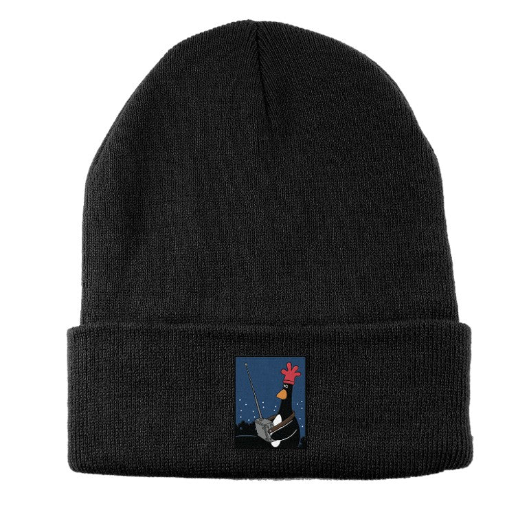 Feathers McGraw Remote Control Embroidered Beanie Hat