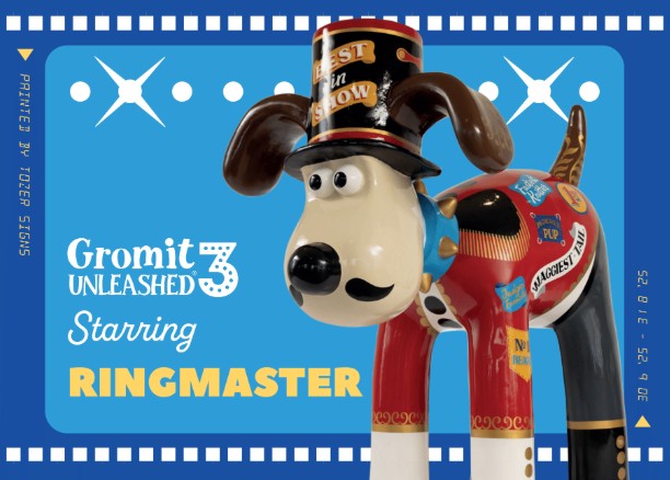 Gromit Unleashed 3 Postcards