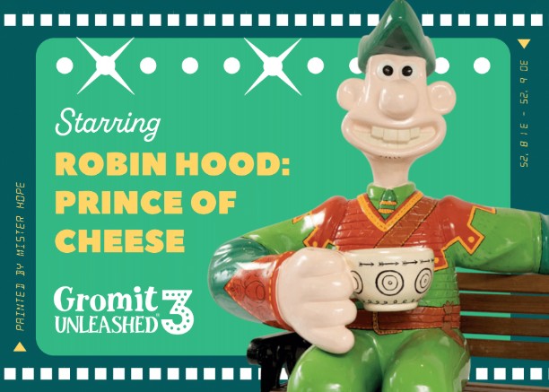 Gromit Unleashed 3 Postcards