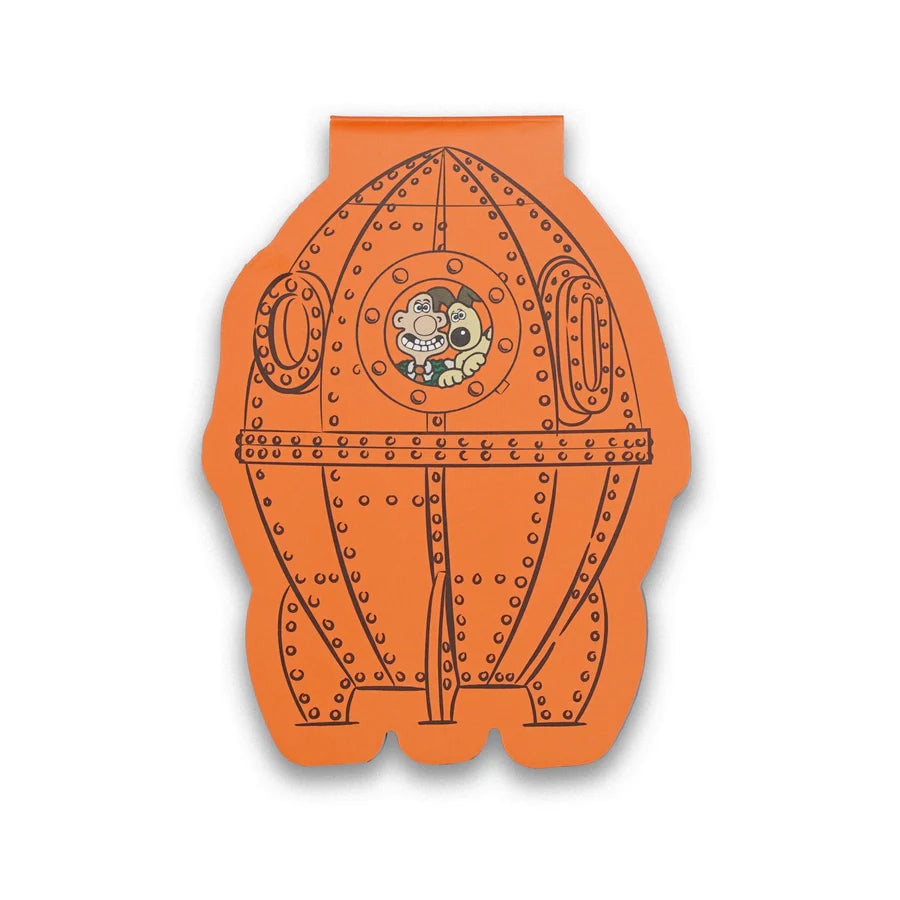 A Grand Day Out Rocket Shaped Pocket Notebook – Gromit Unleashed Shop