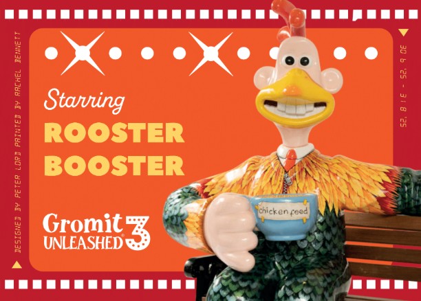 Gromit Unleashed 3 Postcards