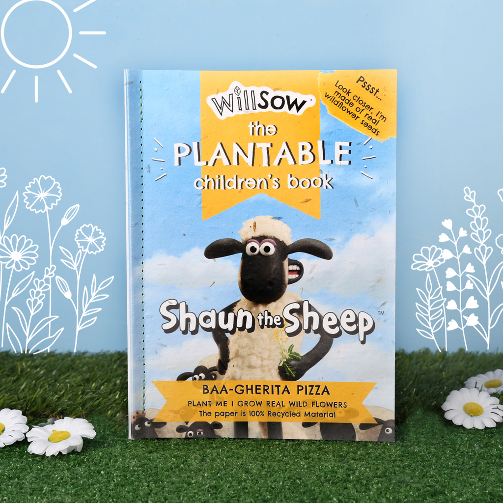 WILLSOW Plantable Shaun the Sheep Children's Book