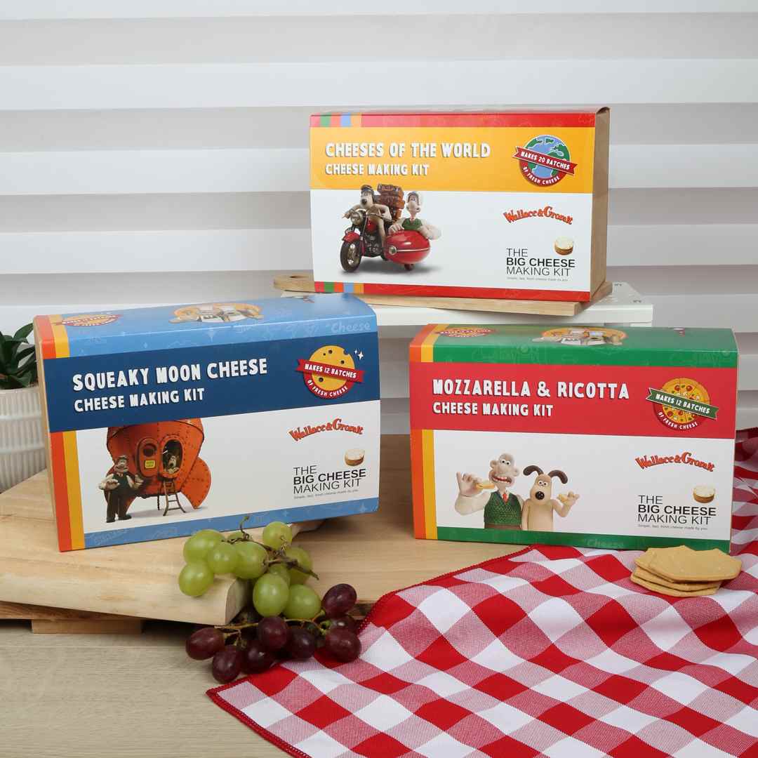 Omitting Kit Cheese of The World Cheese Making Kit – Gromit Unleashed Shop