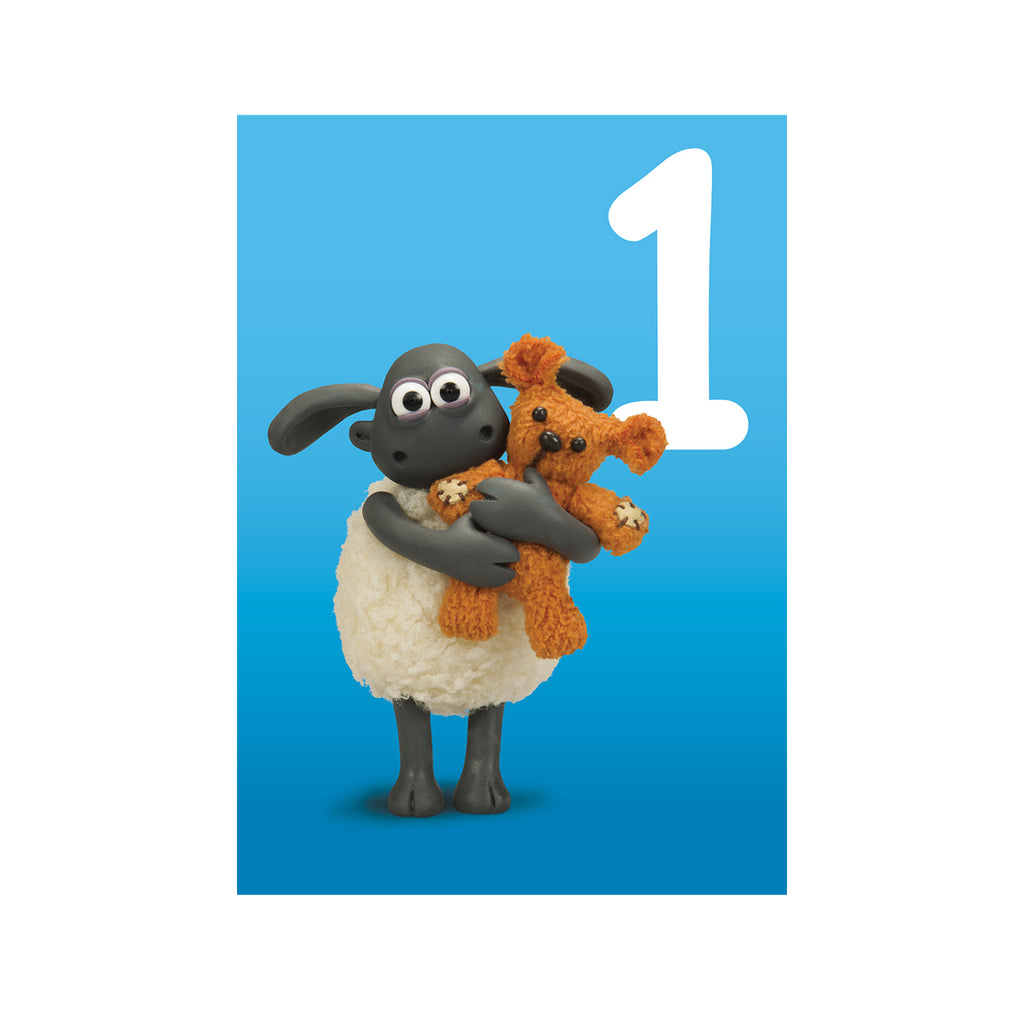 Shaun The Sheep Greetings Cards Timmy aged 1