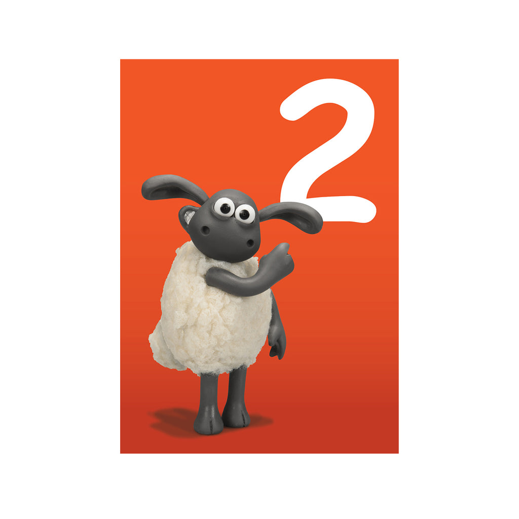 Shaun The Sheep Greetings Cards Timmy aged 2