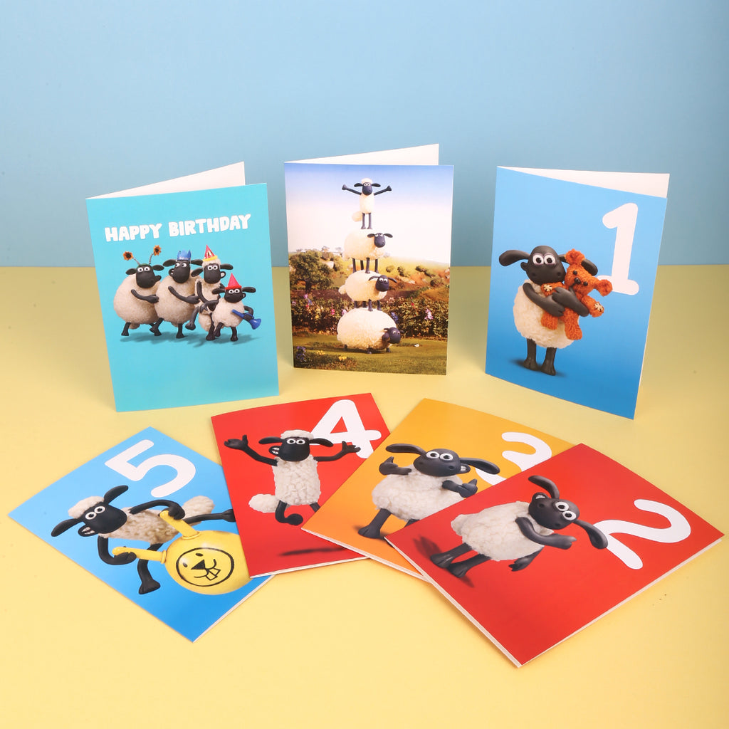 Shaun The Sheep Greetings Cards