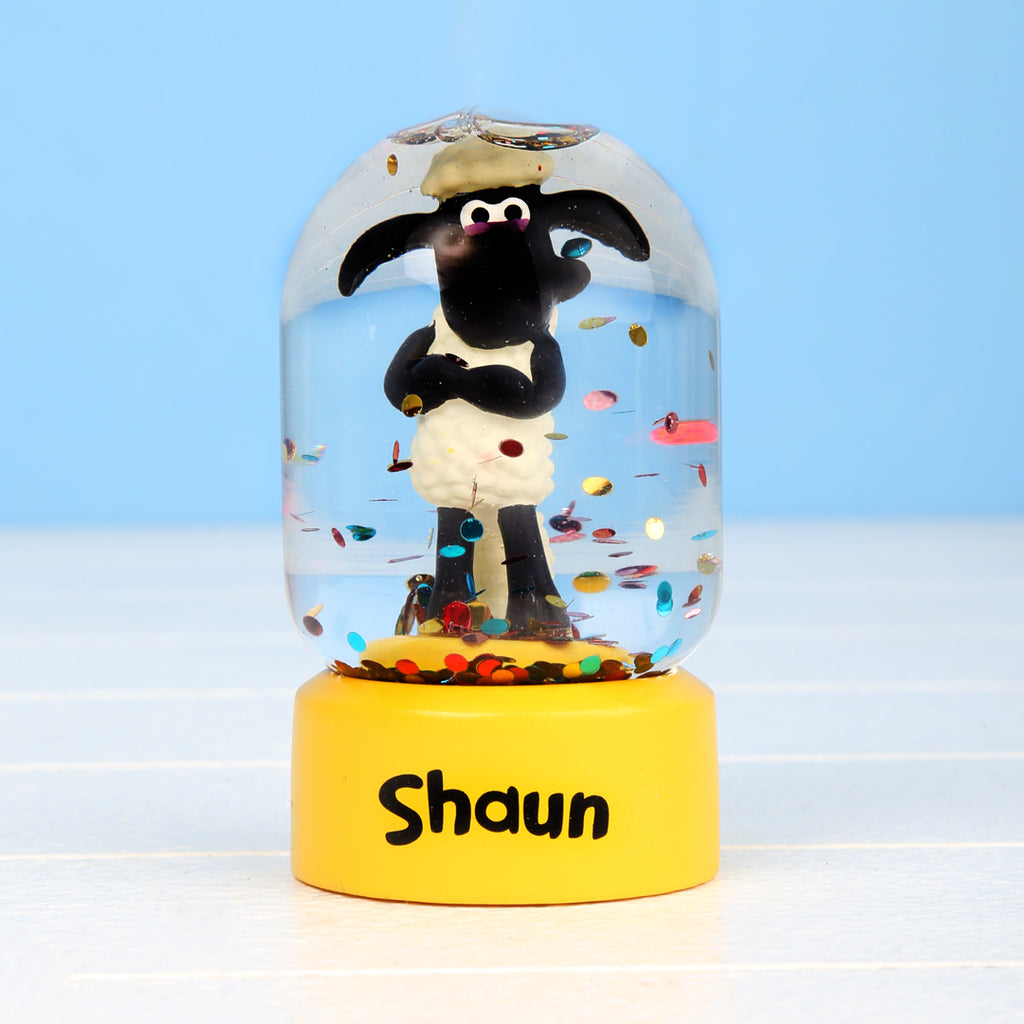 Shaun the Sheep Mini Glitter Globe