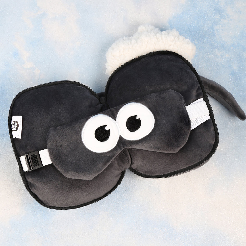 Shaun the Sheep Travel Pillow and Sleep Mask Set