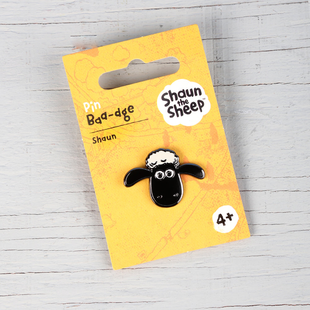 Aardman Character Enamel Wallace & Gromit, Morph and Shaun the Sheep Pin Badges