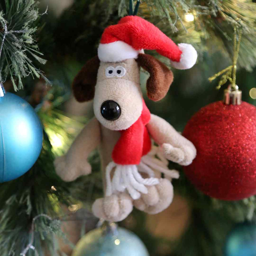 Soft Toy Gromit Christmas Decoration