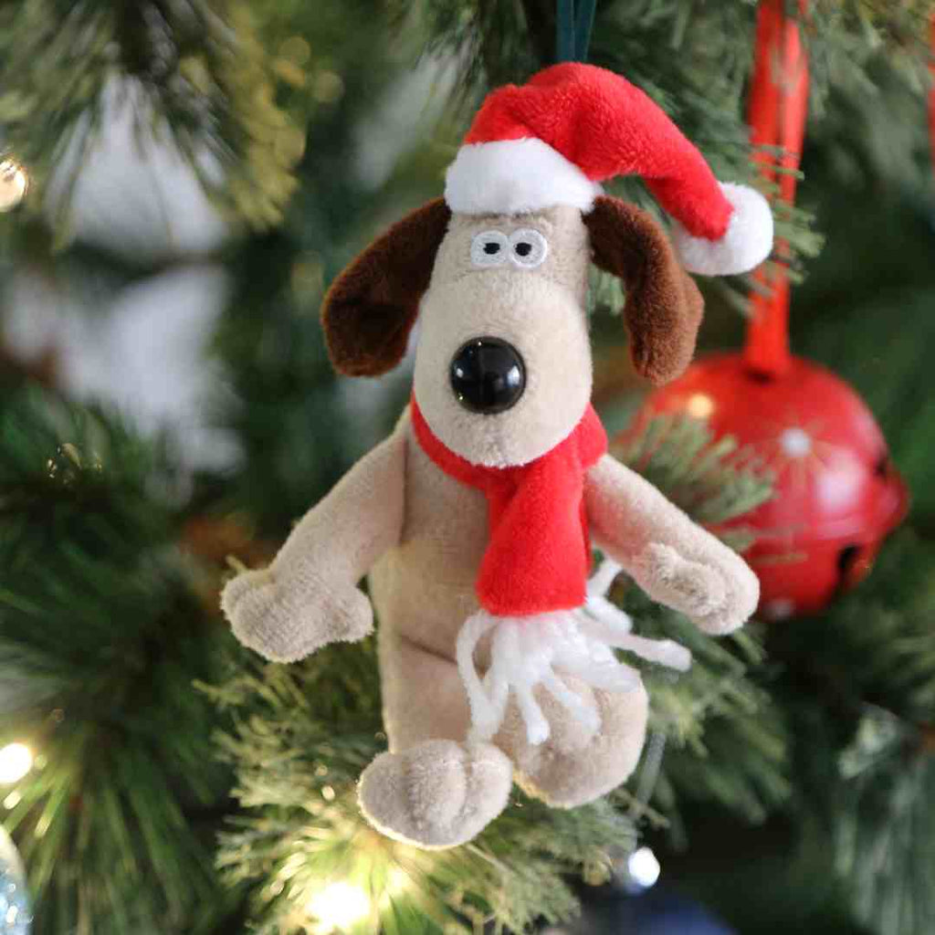 Soft Toy Gromit Christmas Decoration