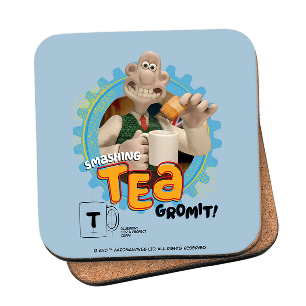 Wallace Smashing Tea Coaster