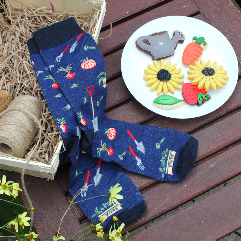 Gardeners Sock & Biscuit Set