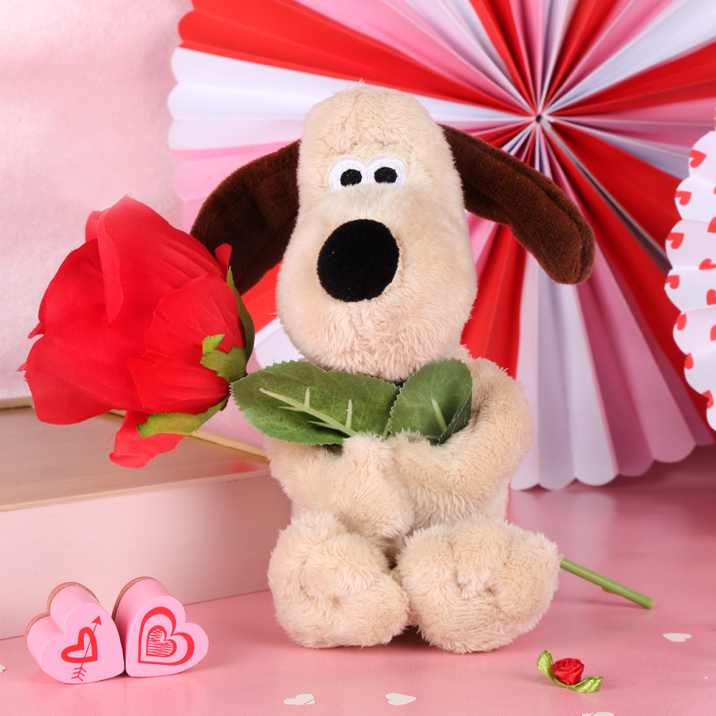 Gromit Small Soft Toy paw-fect for Valentine's Day 