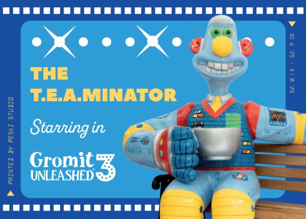 Gromit Unleashed 3 Postcards