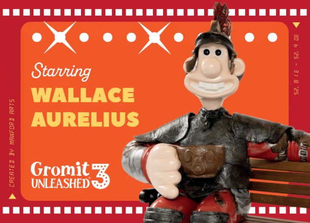 Gromit Unleashed 3 Postcards